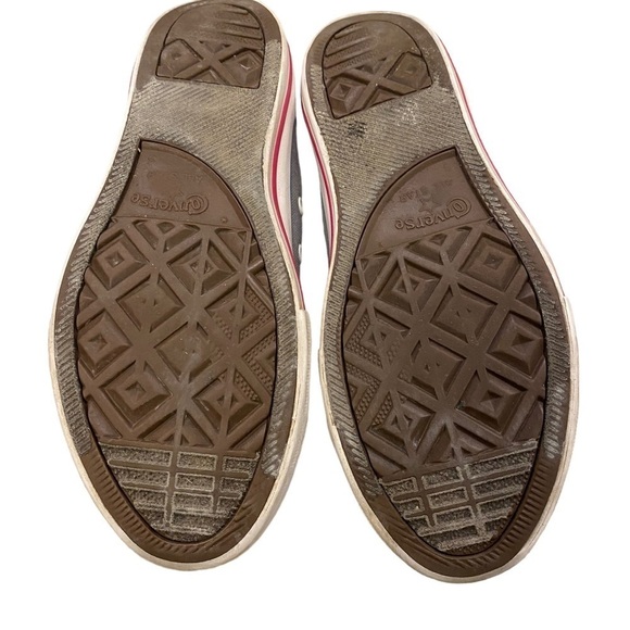 CONVERSE Chuck Taylor All Star Youth Athletic Shoe Girls Size 5 646172F Gray - Picture 8 of 8